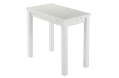 Collection Farnhill 50 x 90cm Extendable Table - White